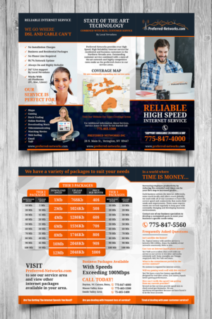 Brochure Design by ecorokerz for Preferred Networks Inc | Design: #16695177