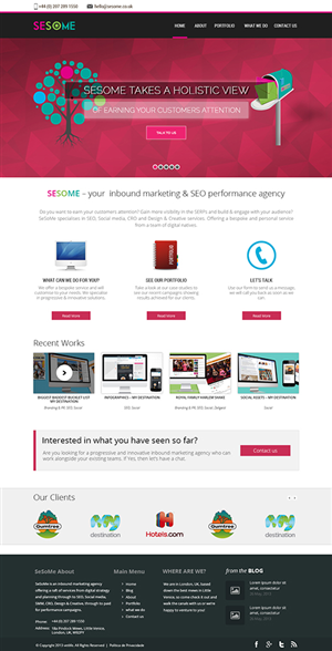 Wordpress Design by xupersoft for mydestinationinfo.com Plc | Design: #2706177