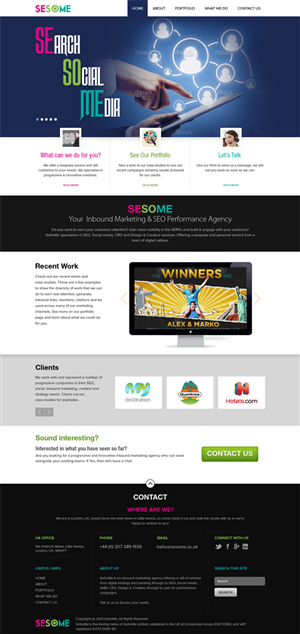 Diseño Wordpress por RupalTechno para mydestinationinfo.com Plc | Diseño #2696033