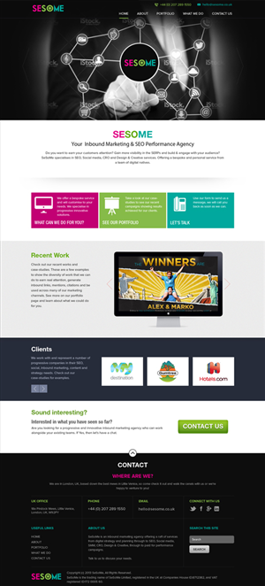 Wordpress Design by RupalTechno for mydestinationinfo.com Plc | Design: #2700691