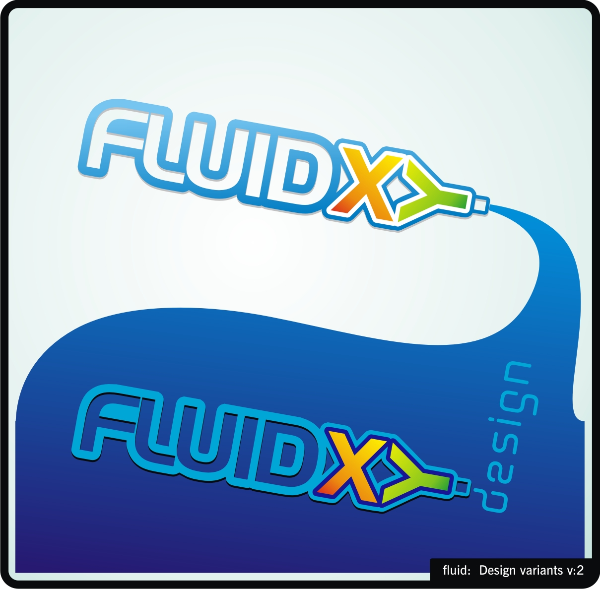 Diseño de Logo por Anton@Lehnz para FluidXY Design | Diseño #41743