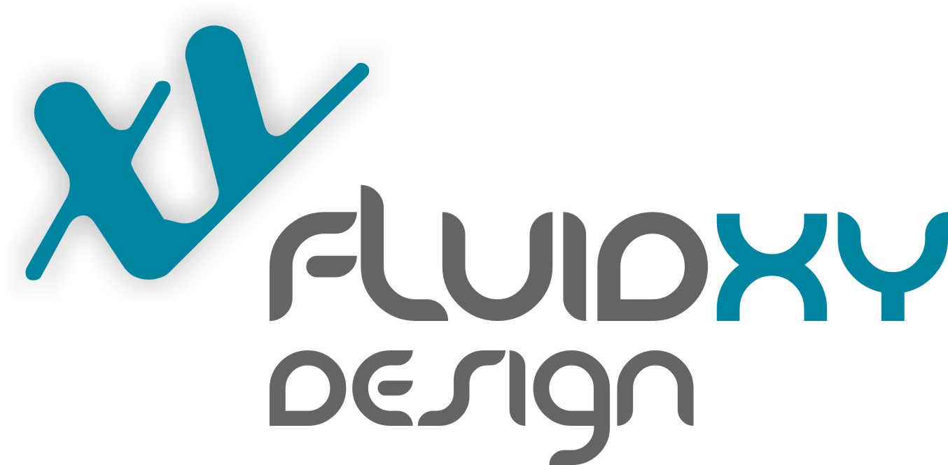 Logo Design by spirals for FluidXY Design | Design #41365