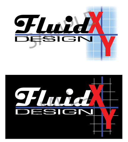Logo Design by Greg Morrow for FluidXY Design | Design #41642
