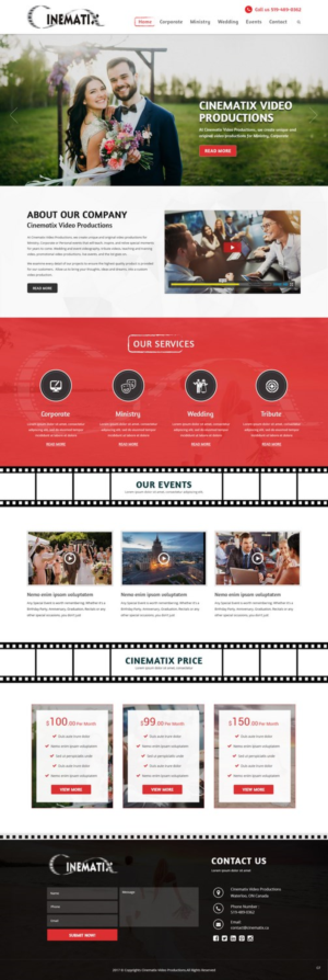 Web Design by pb for this project | Design: #16490275