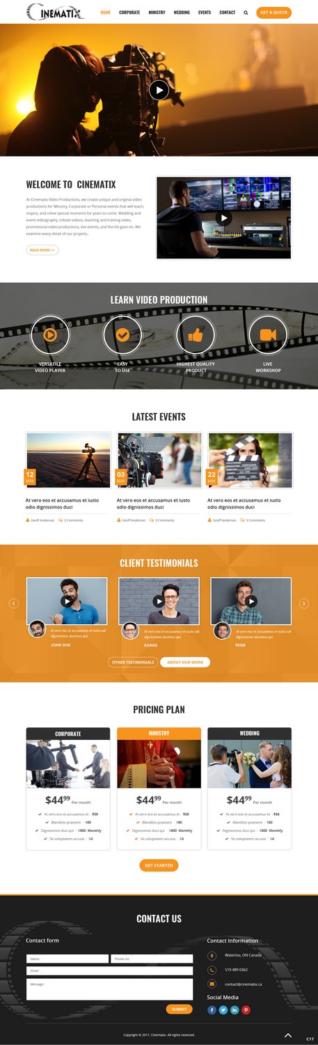 Web Design by pb for this project | Design #16490278
