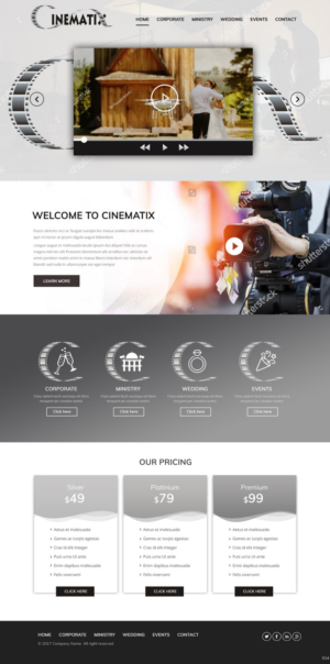 Web Design by pb for this project | Design: #16490279