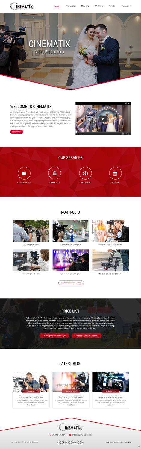 Web Design by pb for this project | Design: #16500234