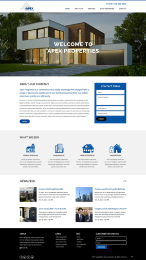 Web Design by pb for this project | Design: #16482545