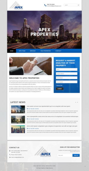 Web Design by pb for this project | Design: #16482546