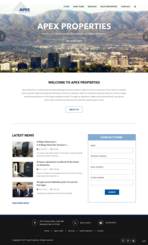 Web Design by pb for this project | Design: #16482565