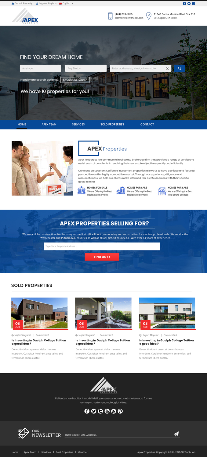 Web Design by Xclusive Designers for this project | Design #16517262