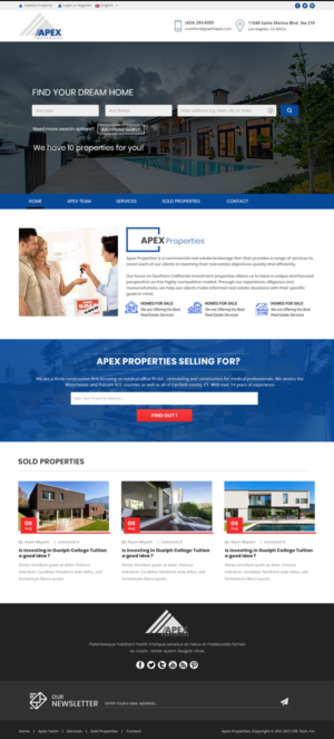 Web Design by Xclusive Designers for this project | Design #16517262