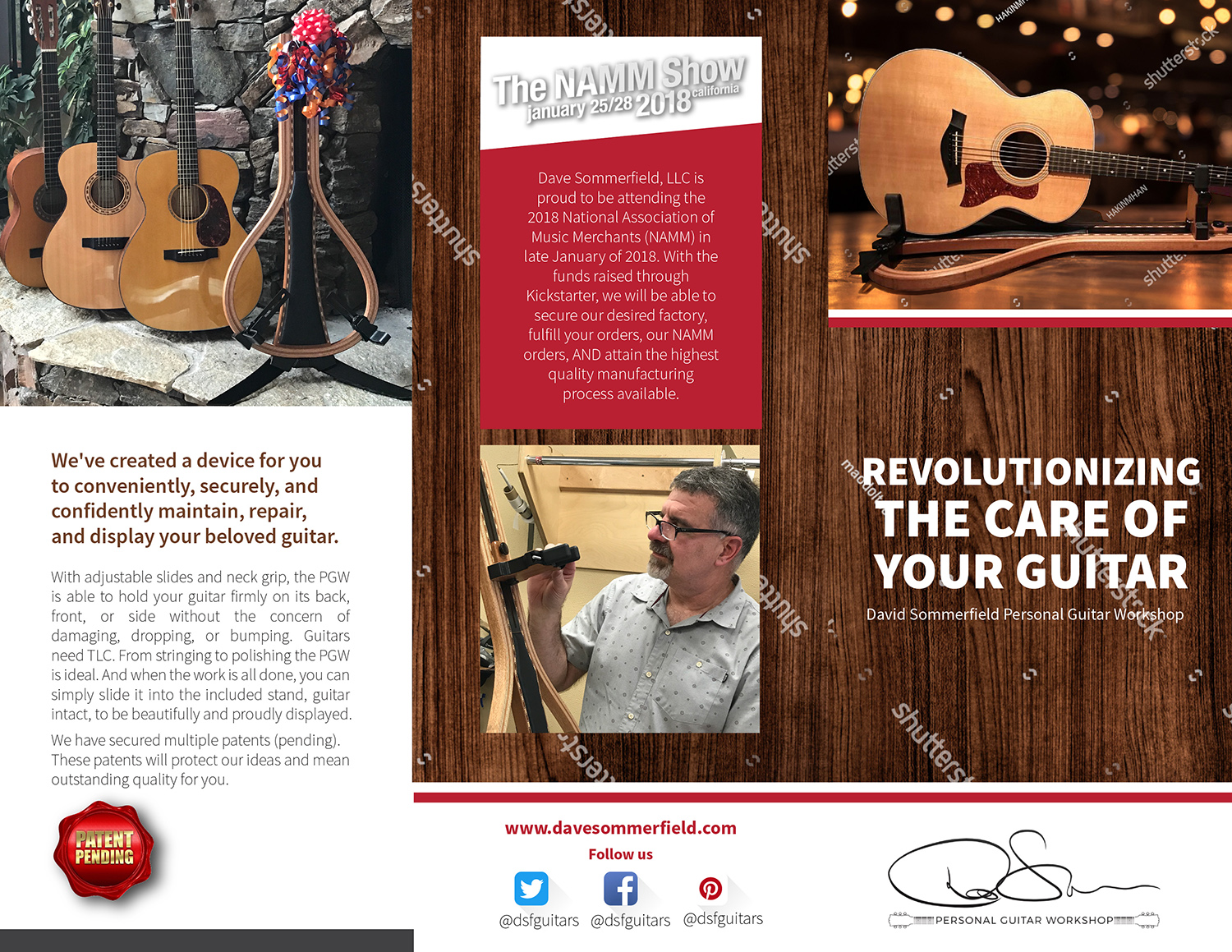 Diseño de Brochure por Avi Design para Dave Sommerfield, LLC | Diseño #16483627