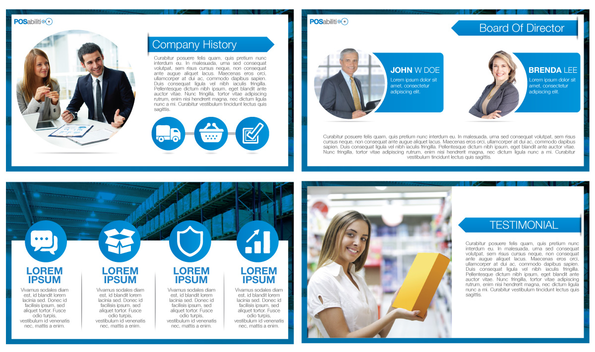 PowerPoint Design by JCR for IQ Industrial Pty Ltd | Design #2658093