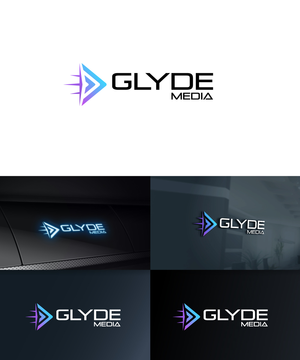 Logo Design by Sergio Coelho for Glyde Media | Design #16485168