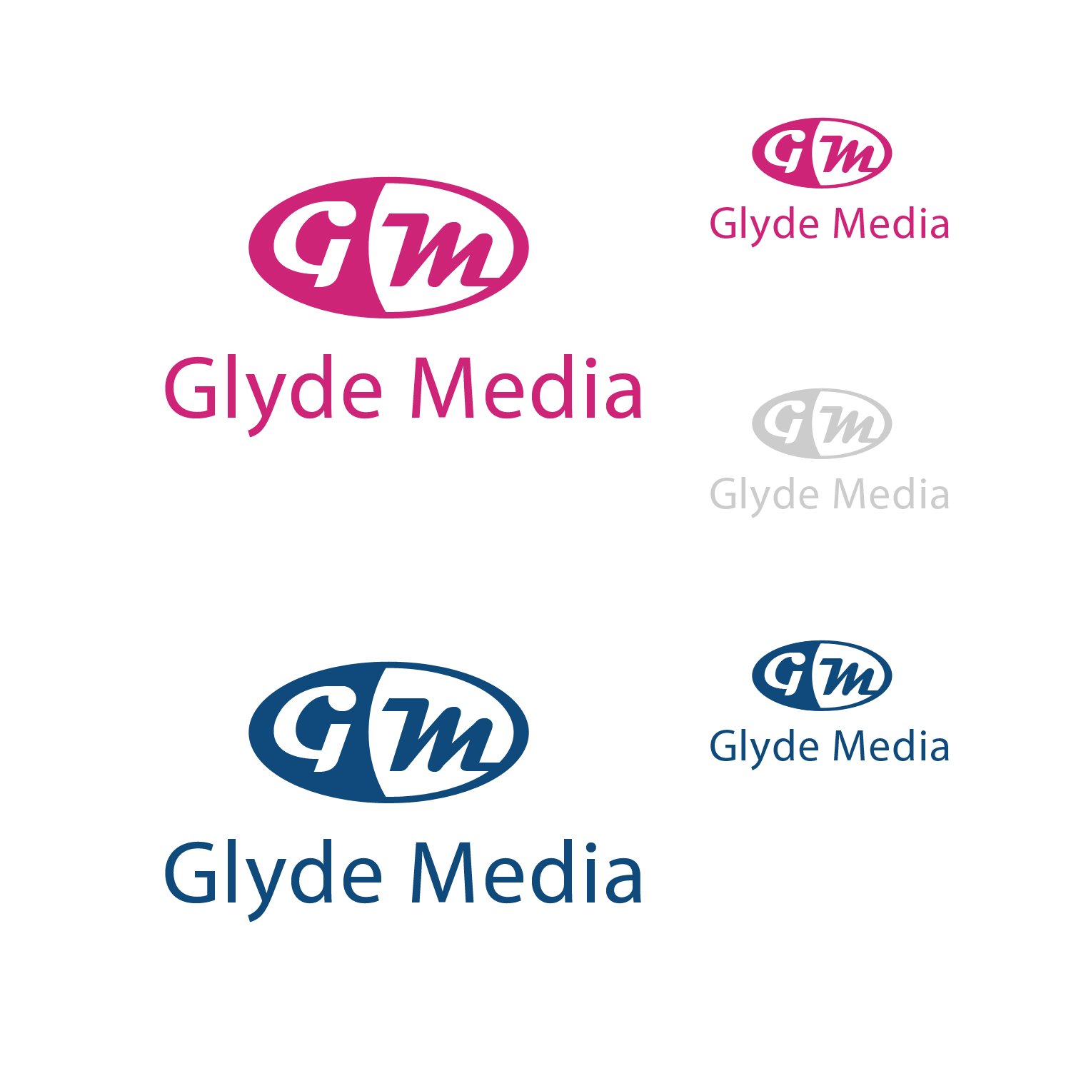 Logo Design by Multimedia Actors for Glyde Media | Design #16530481
