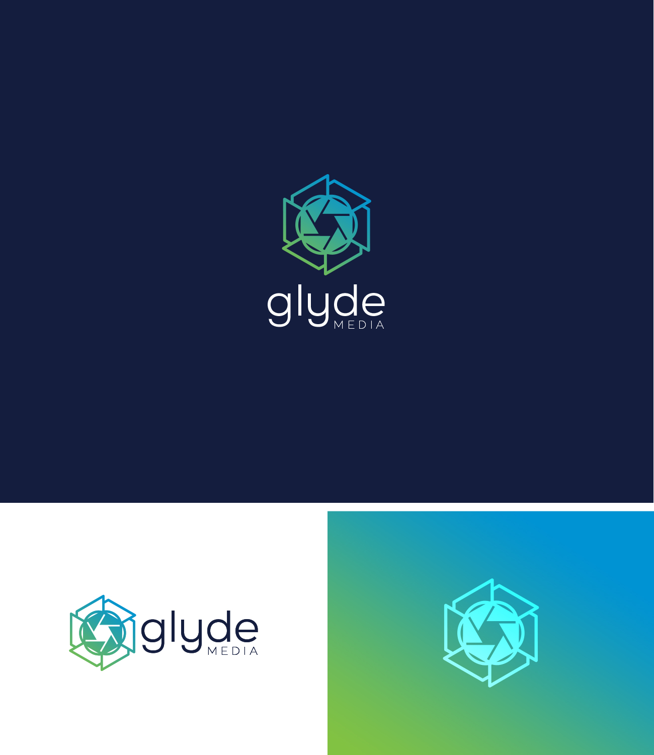 Logo Design by JohnM. for Glyde Media | Design: #16551164
