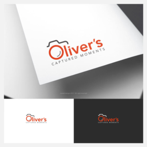 Oliver's Captured Moments | Logo Design by Alex Martin