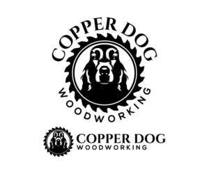 Copper Dog Woodworking | Logo Design by sangeloenriquez