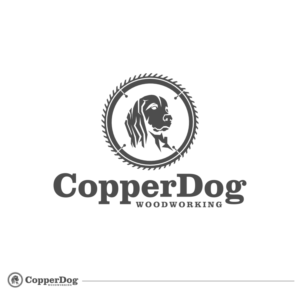 Copper Dog Woodworking | Logo Design by YOS
