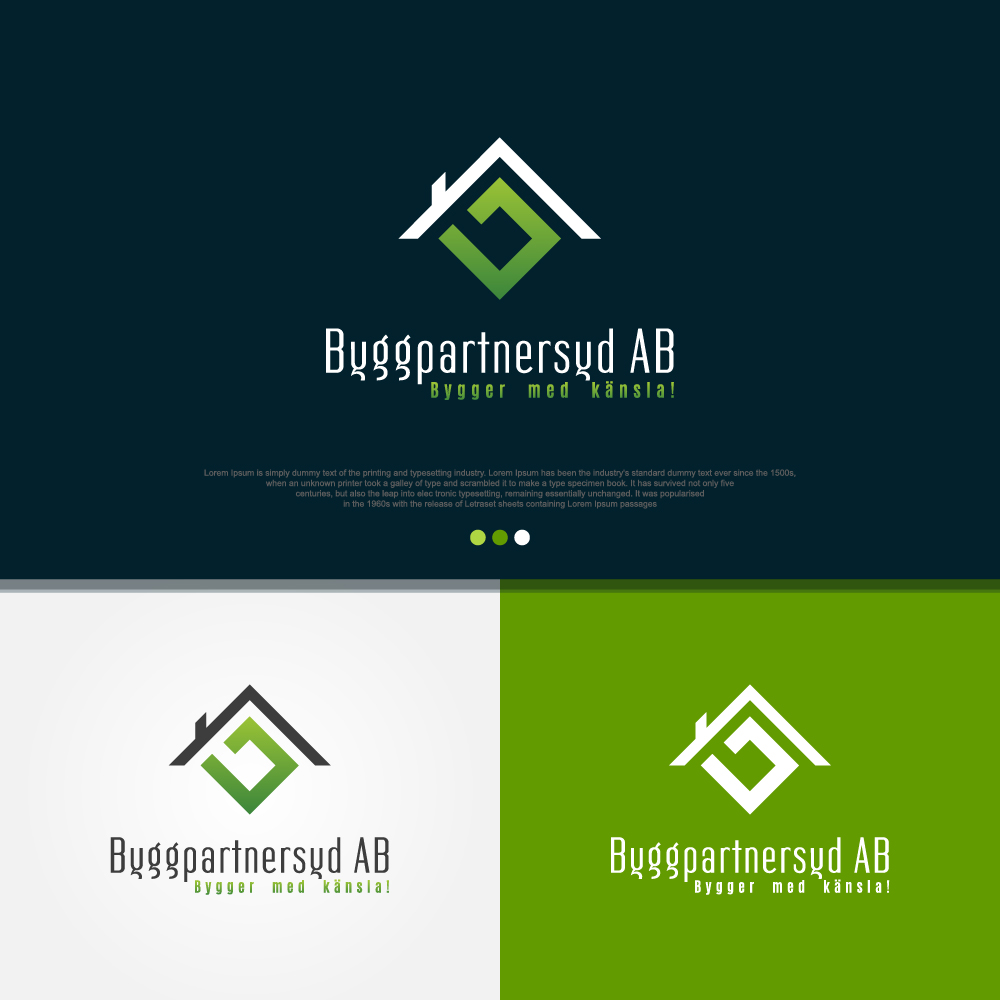 Logo Design by sushsharma99 for Byggpartnersyd AB | Design: #16593842