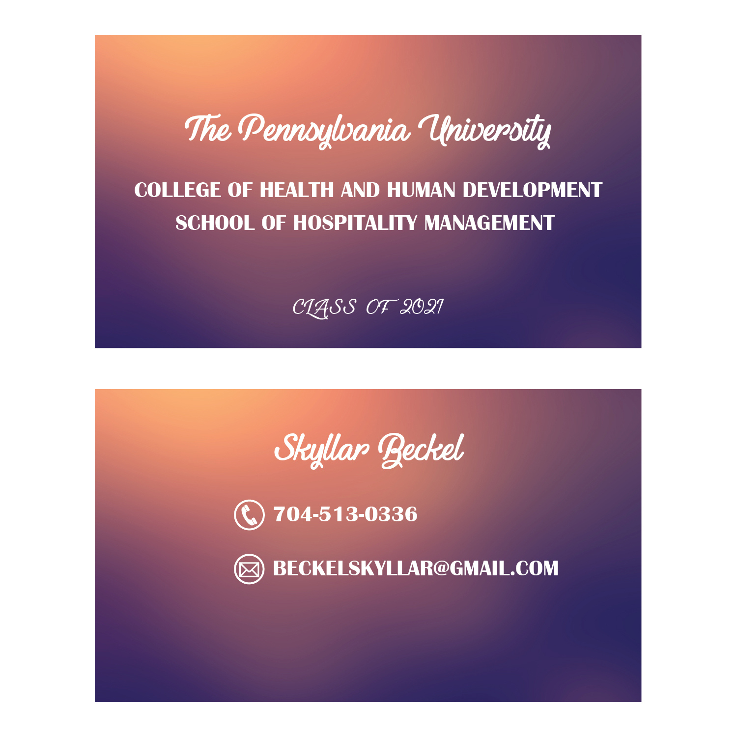 Visitenkarten-Design von Massi Amrani für dieses Projekt | Design #16502102