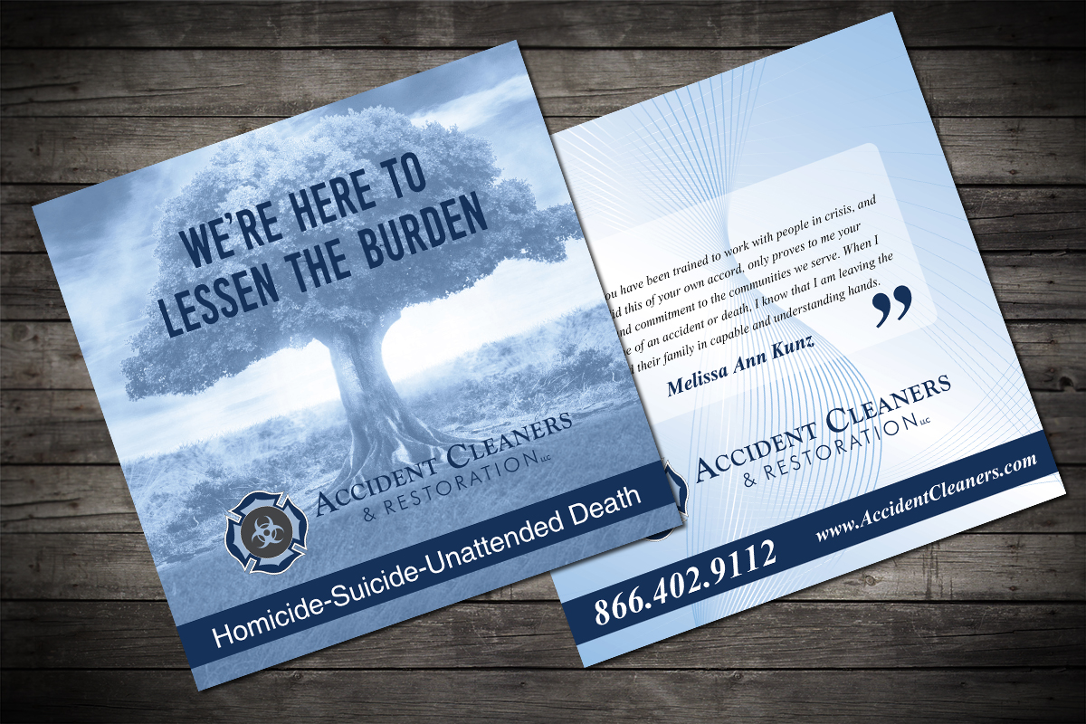 Flyer Design by Deziners Zone for Accident Cleaners | Design #16479354