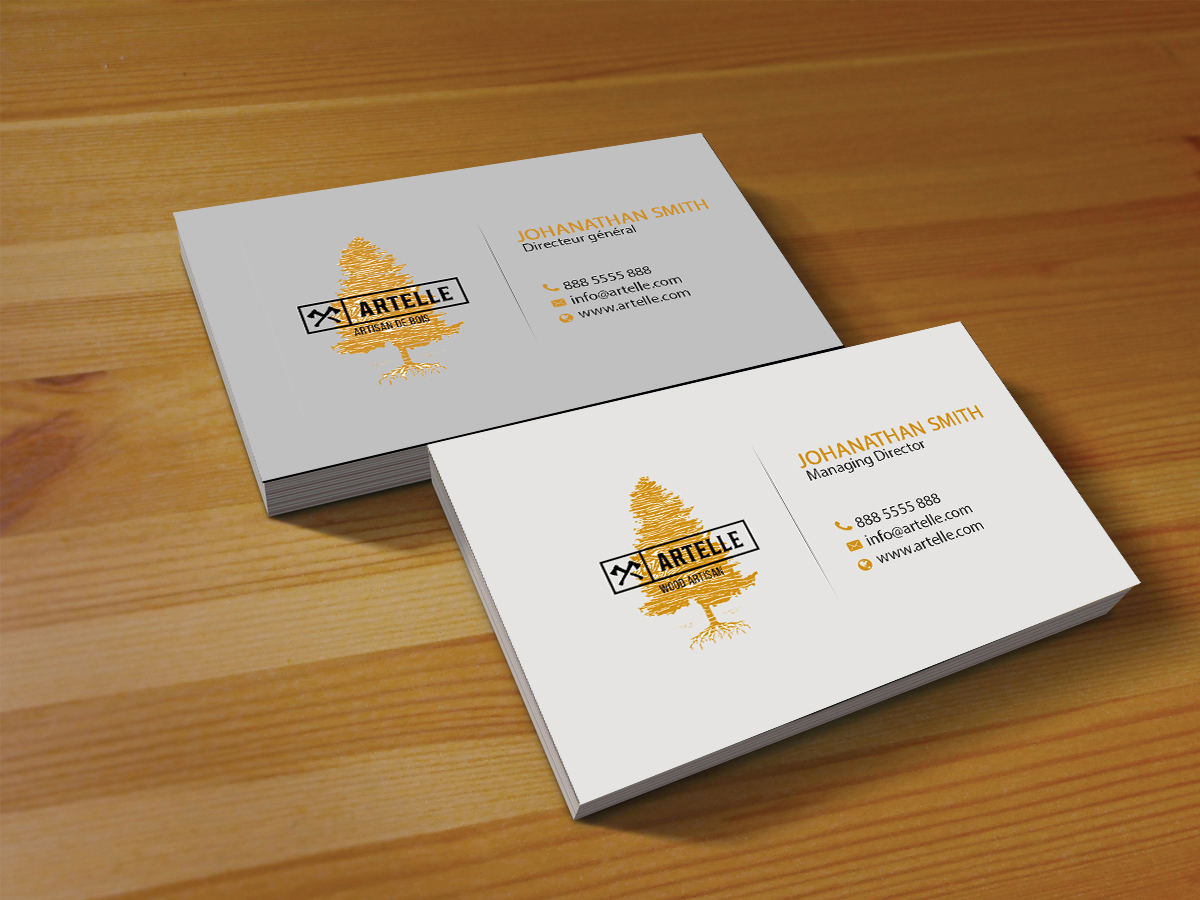 Business Card Design by Creations Box 2015 for this project | Design #16482345