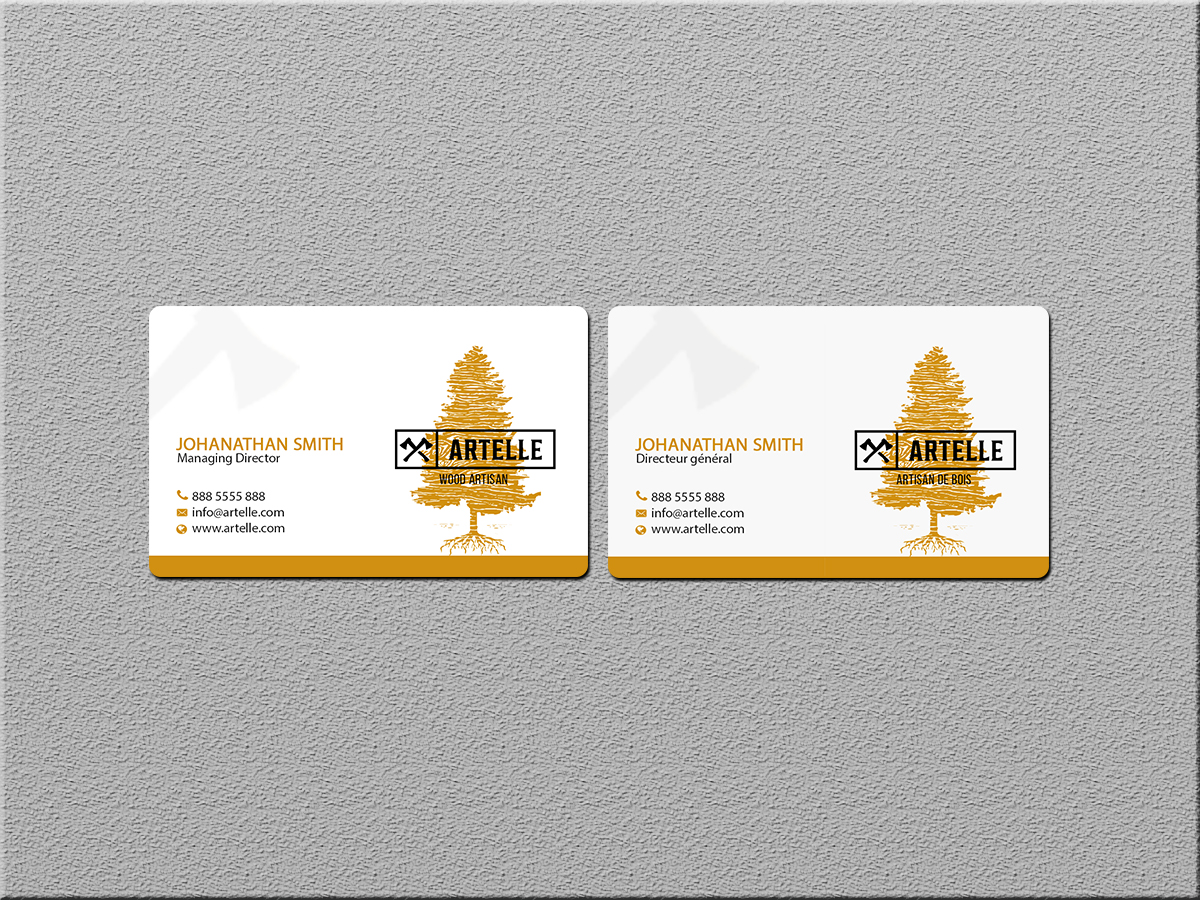 Business Card Design by Creations Box 2015 for this project | Design #16482349