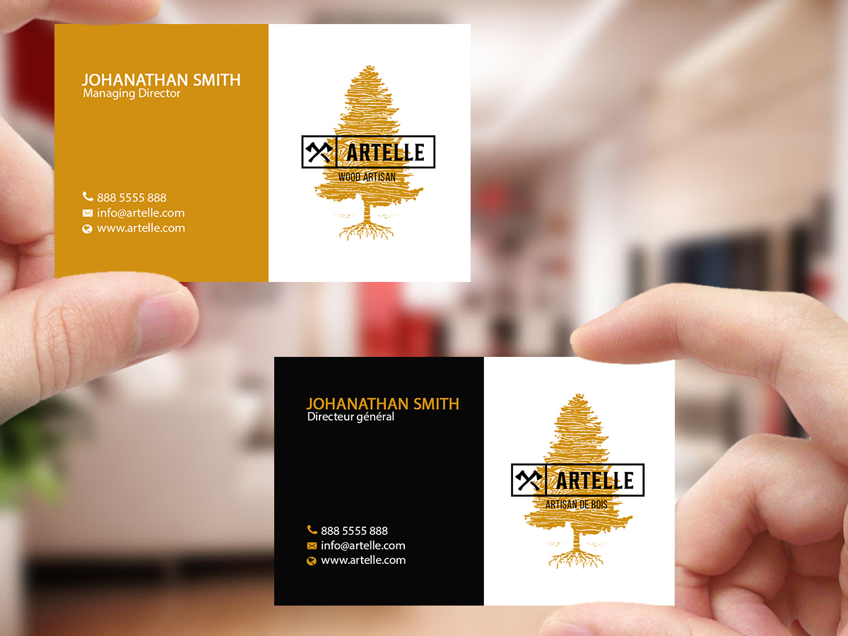 Business Card Design by Creations Box 2015 for this project | Design #16482350