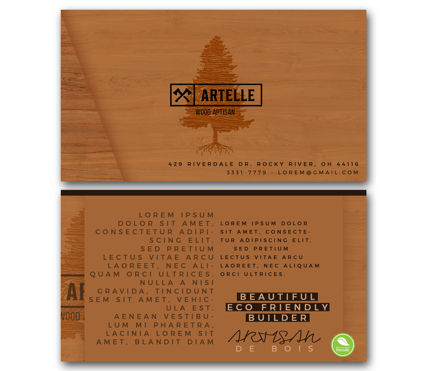 Business Card Design by Henrie Conrad for this project | Design #16522751
