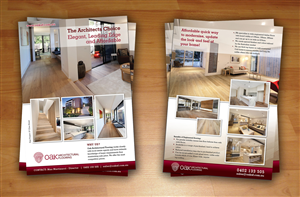 Design de Flyer par georgy55ke pour Melbourne Oak Flooring | Design : #2697746