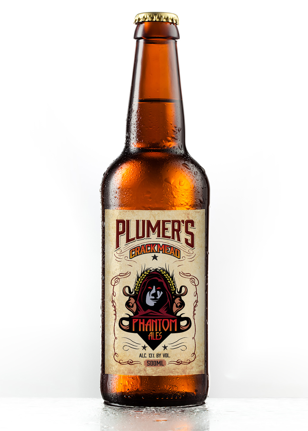 Label Design by Vishal Vishwakarma  for Phantom Ales | Design #16492680