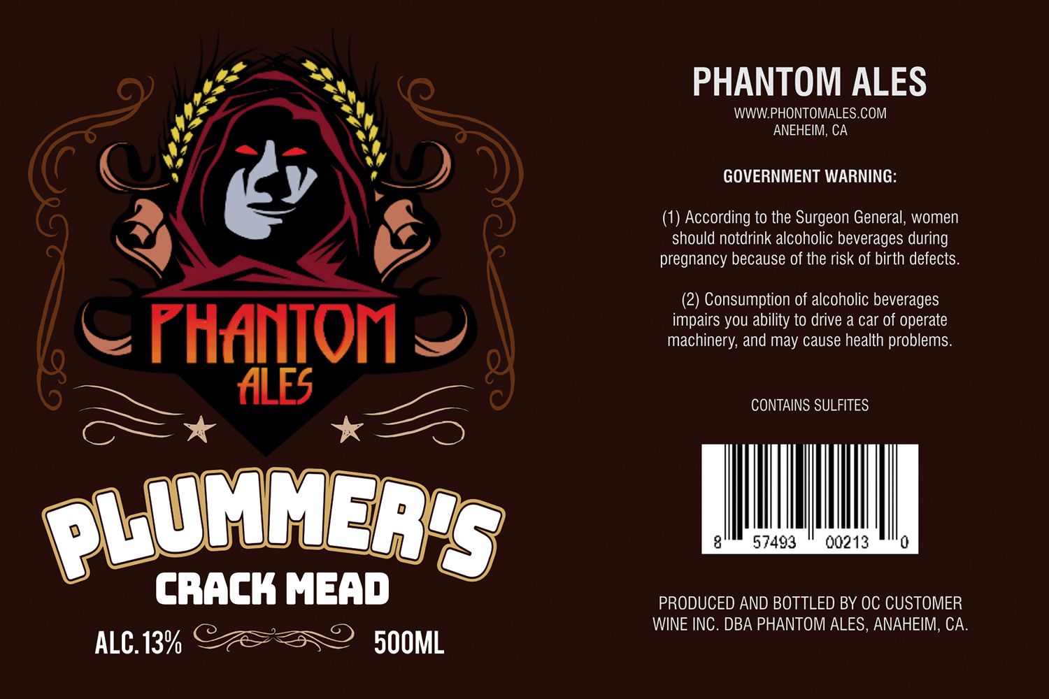 Label Design by Vishal Vishwakarma  for Phantom Ales | Design #16501606