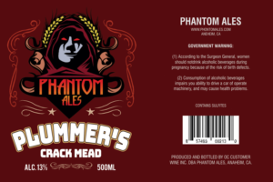 Label Design by Vishal Vishwakarma  for Phantom Ales | Design: #16501608