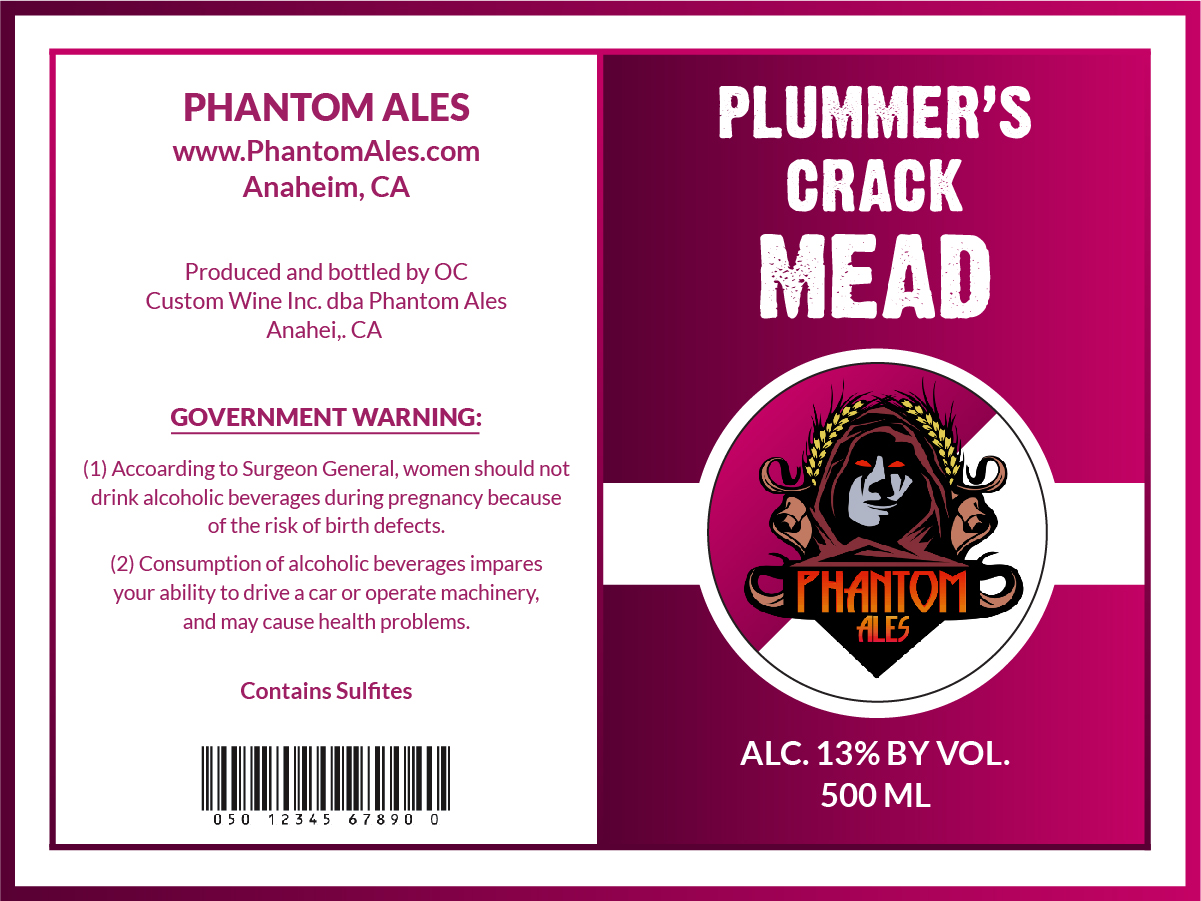 Label Design by Creative Chamber for Phantom Ales | Design #16530895