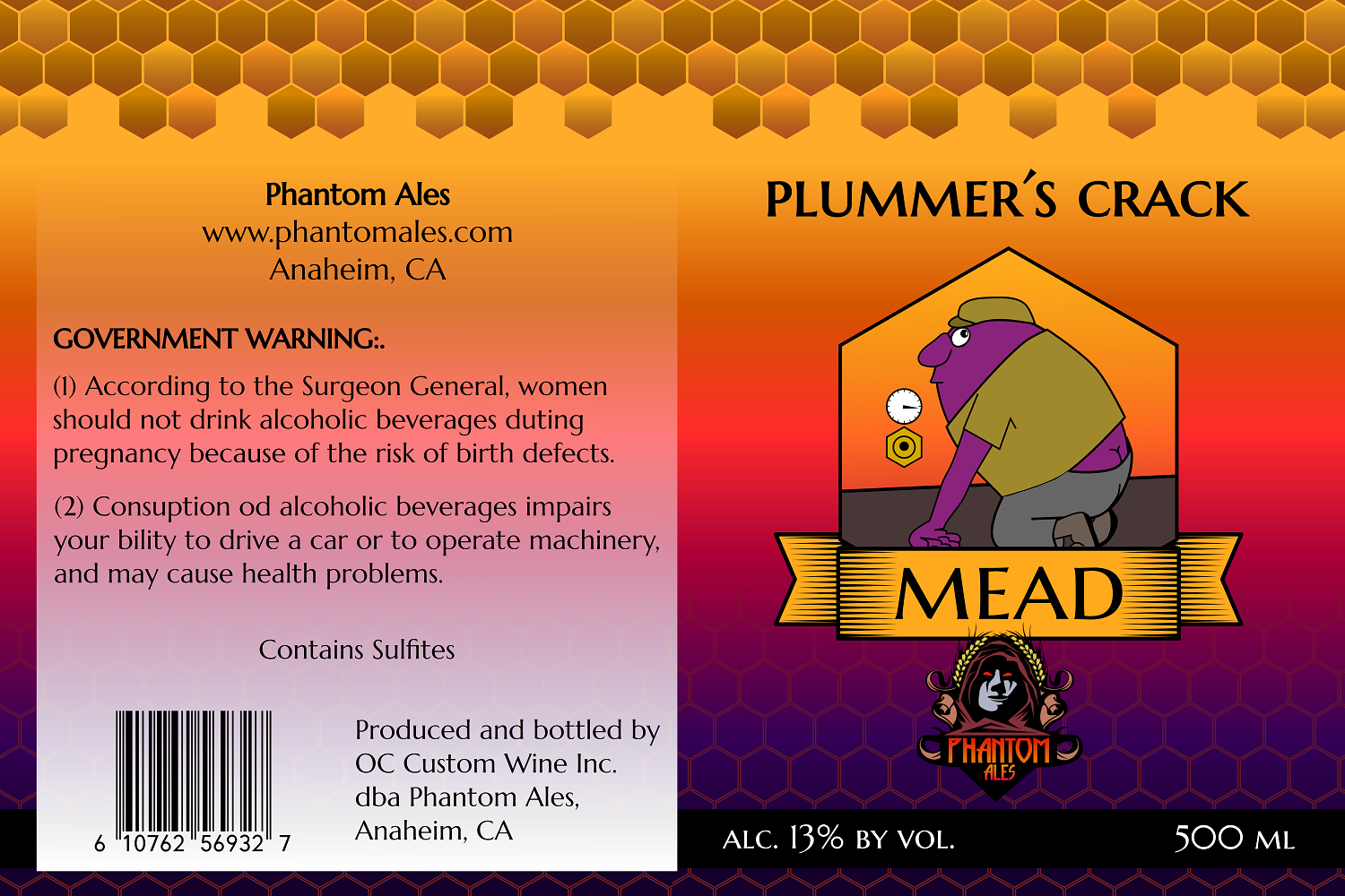 Label Design by DesignMonkeyBH for Phantom Ales | Design #16619051