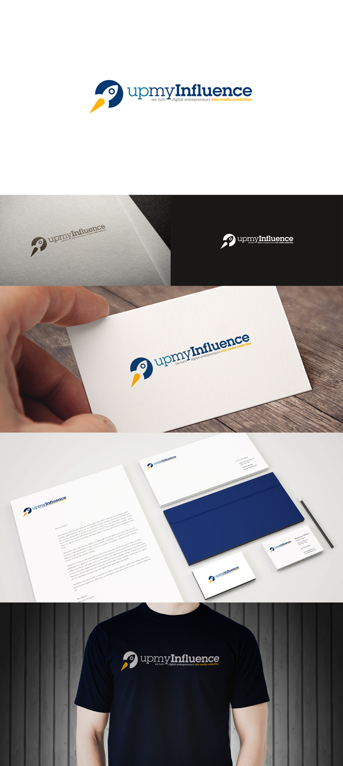 Logo-Design von ideaz2050 für UpMyInfluence.com | Design #16585290