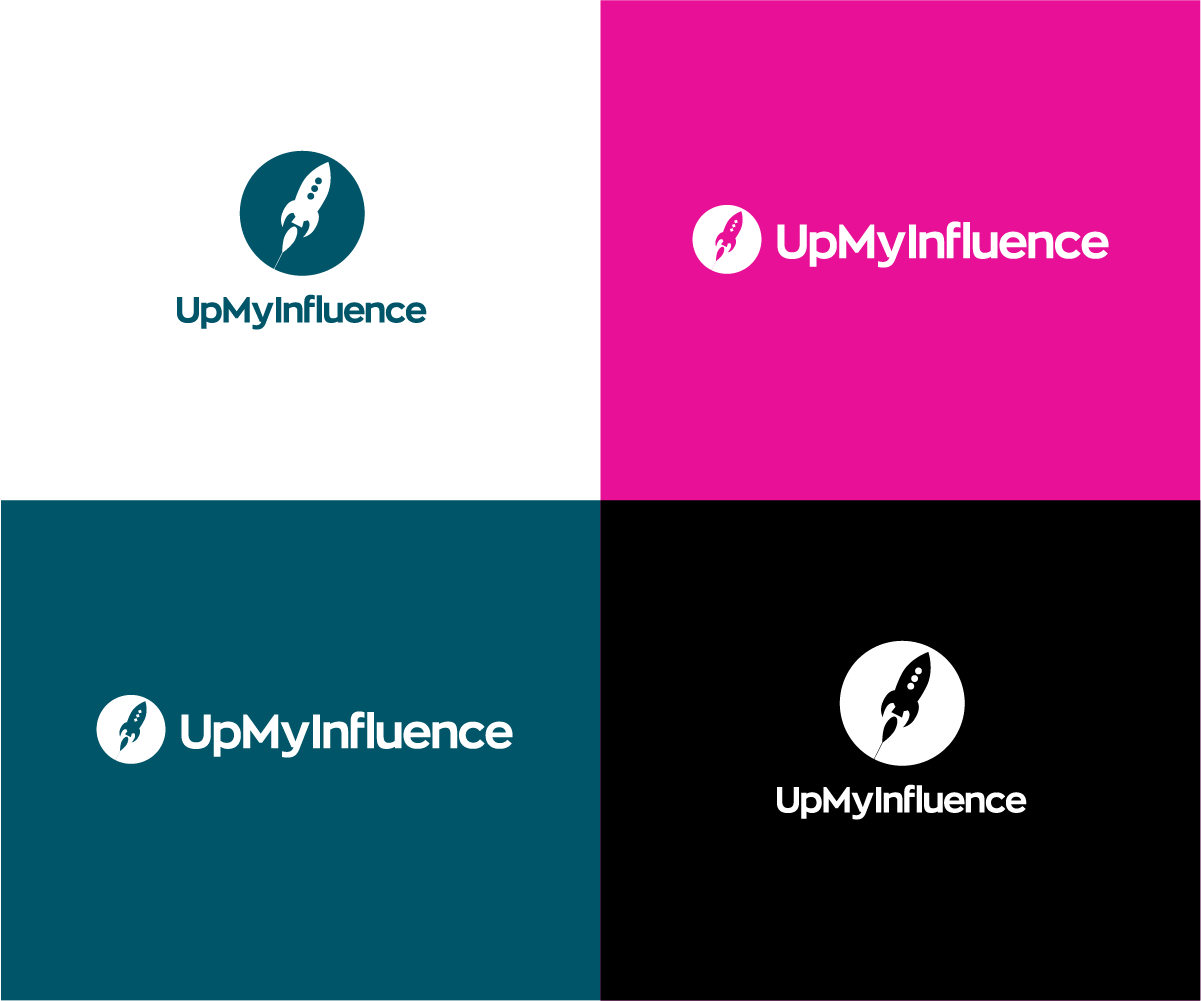 Diseño de Logo por bluejet para UpMyInfluence.com | Diseño #16565370