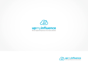 UpMyInfluence (logo)    We turn digital entrepreneurs into media celebrities  (tag - and optional to include) | Logo Design by ArtTank