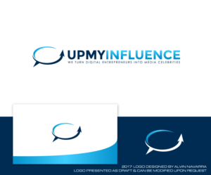Logo Design by alvinnavarra for UpMyInfluence.com | Design: #16506487