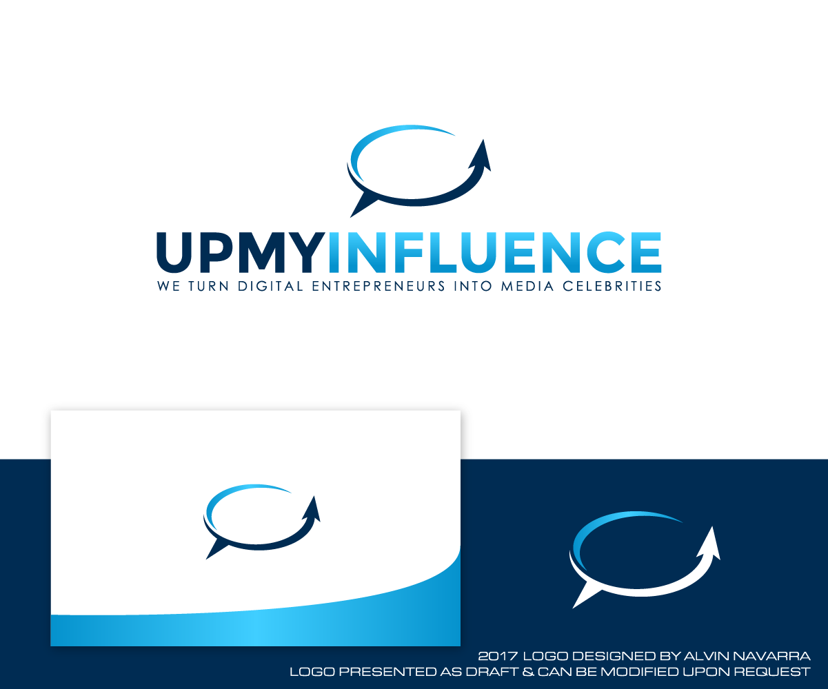 Diseño de Logo por alvinnavarra para UpMyInfluence.com | Diseño #16506493