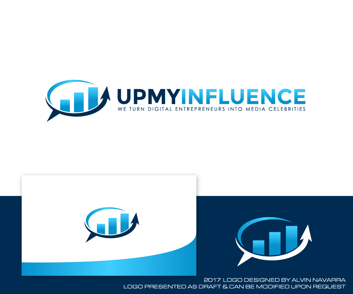 Diseño de Logo por alvinnavarra para UpMyInfluence.com | Diseño #16524261