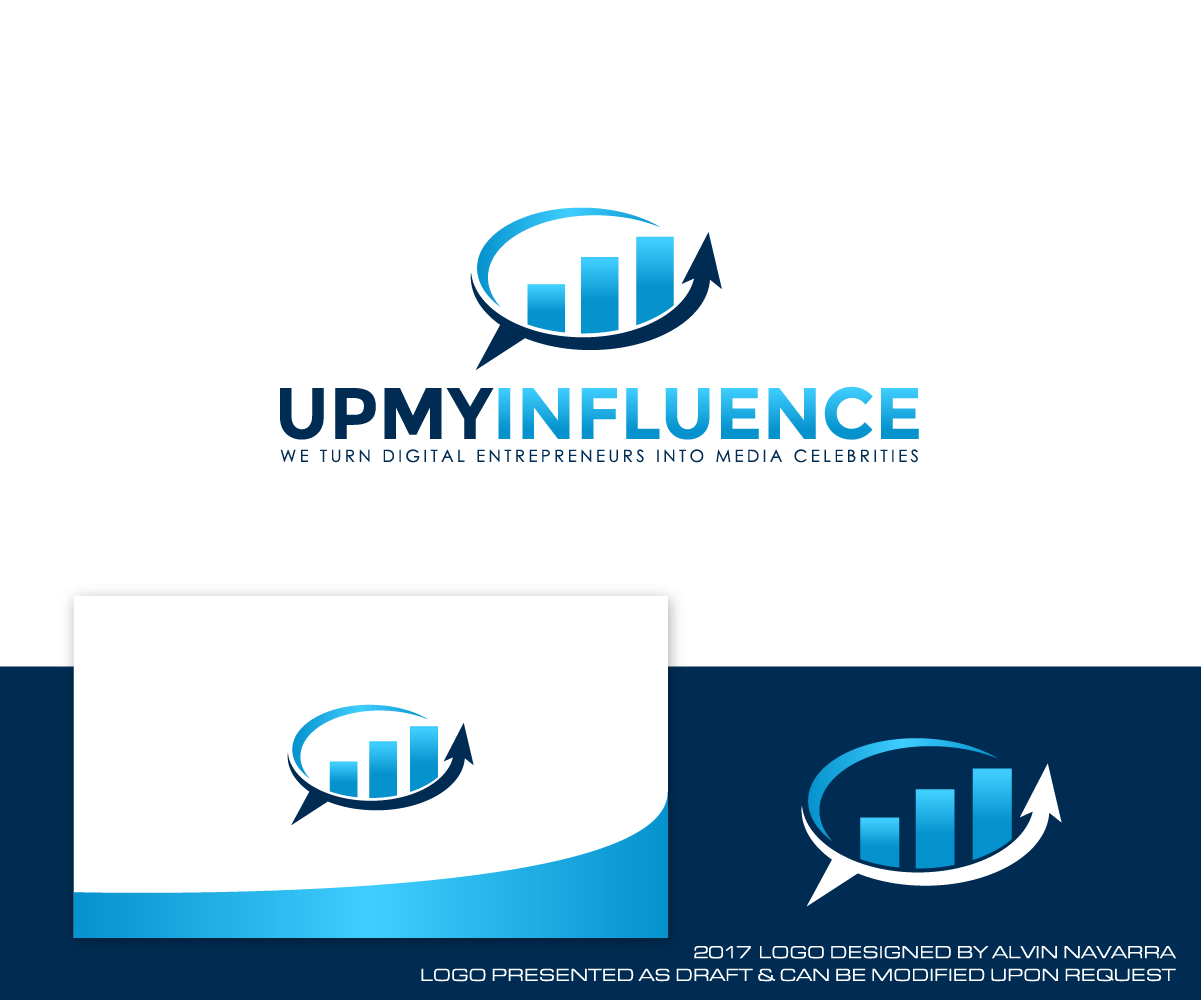 Diseño de Logo por alvinnavarra para UpMyInfluence.com | Diseño #16524262