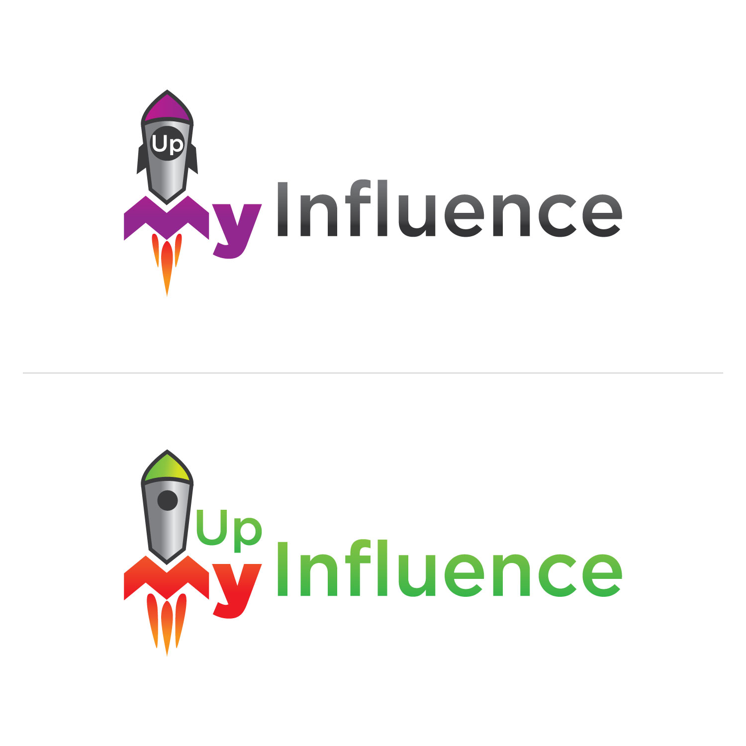 Logo Design by concepts for UpMyInfluence.com | Design #16599576