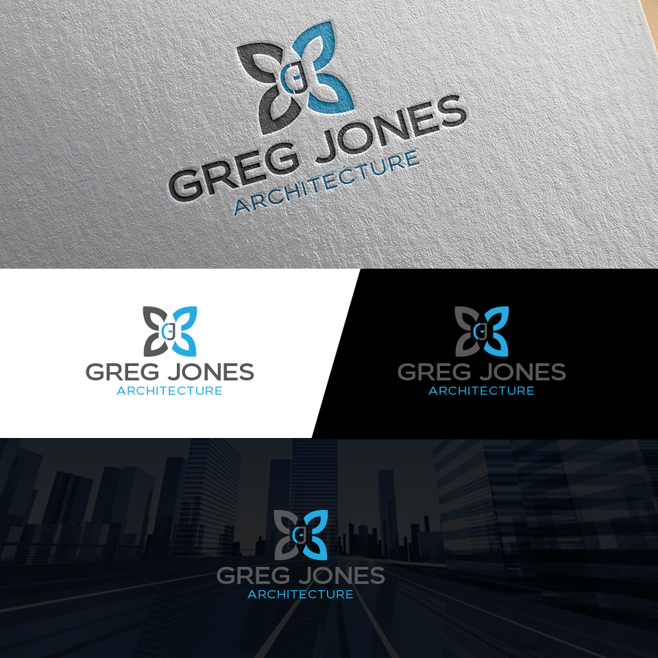 Logo Design by cracuz09 for Greg Jones Architecture | Design #16485671
