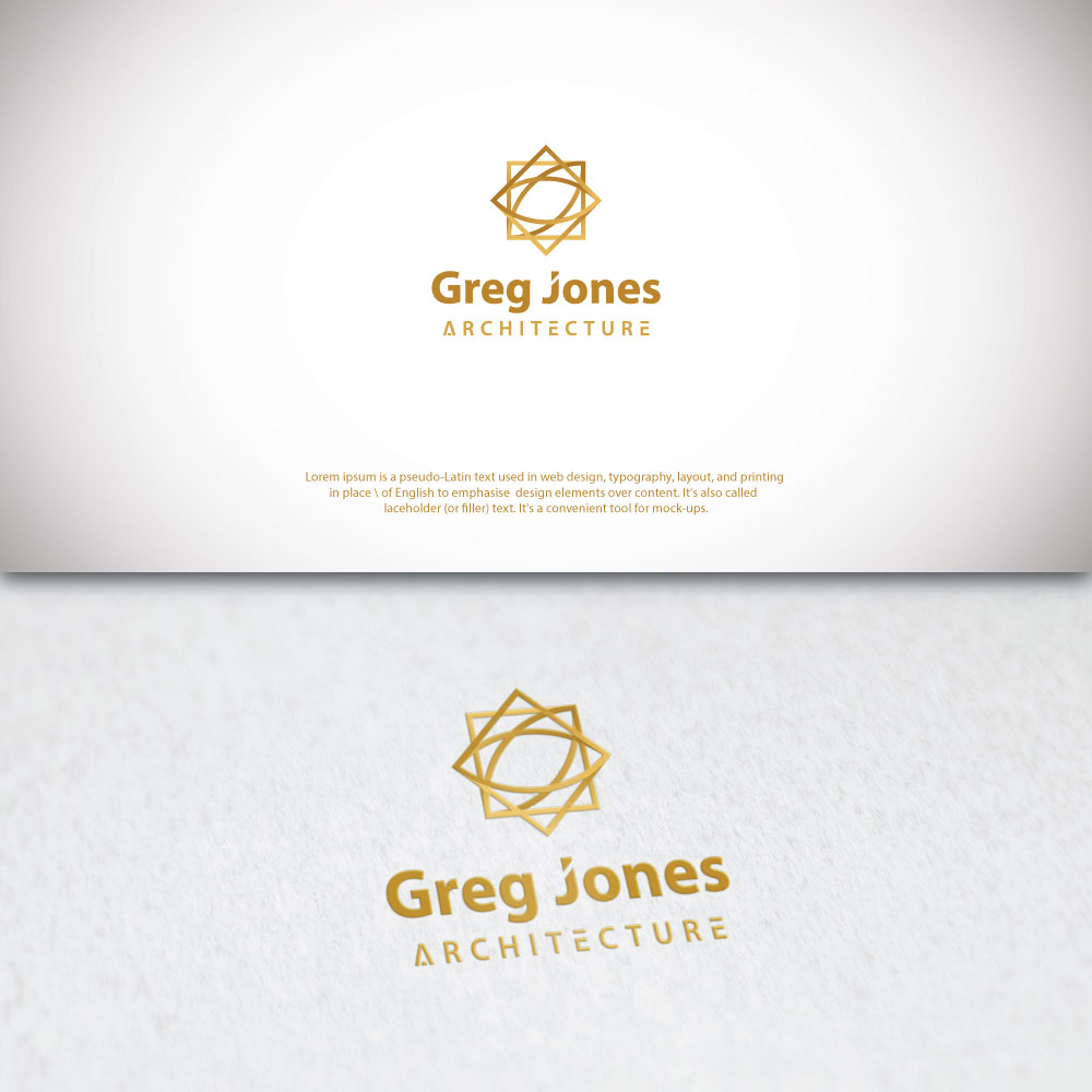 Diseño de Logo por Kingdom Vision para Greg Jones Architecture | Diseño #16495935