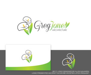Diseño de Logo por alvinnavarra para Greg Jones Architecture | Diseño: #16487403