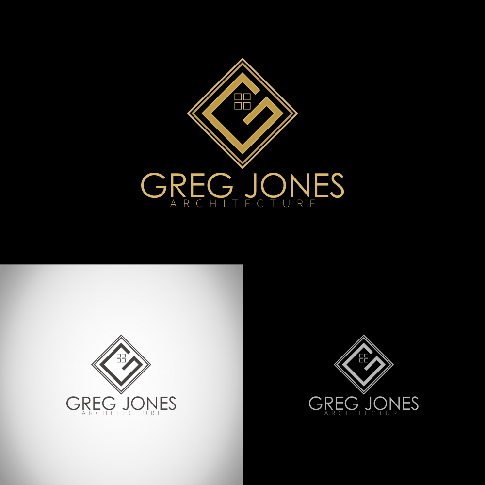 Logo Design by Saef Saef for Greg Jones Architecture | Design #16494659