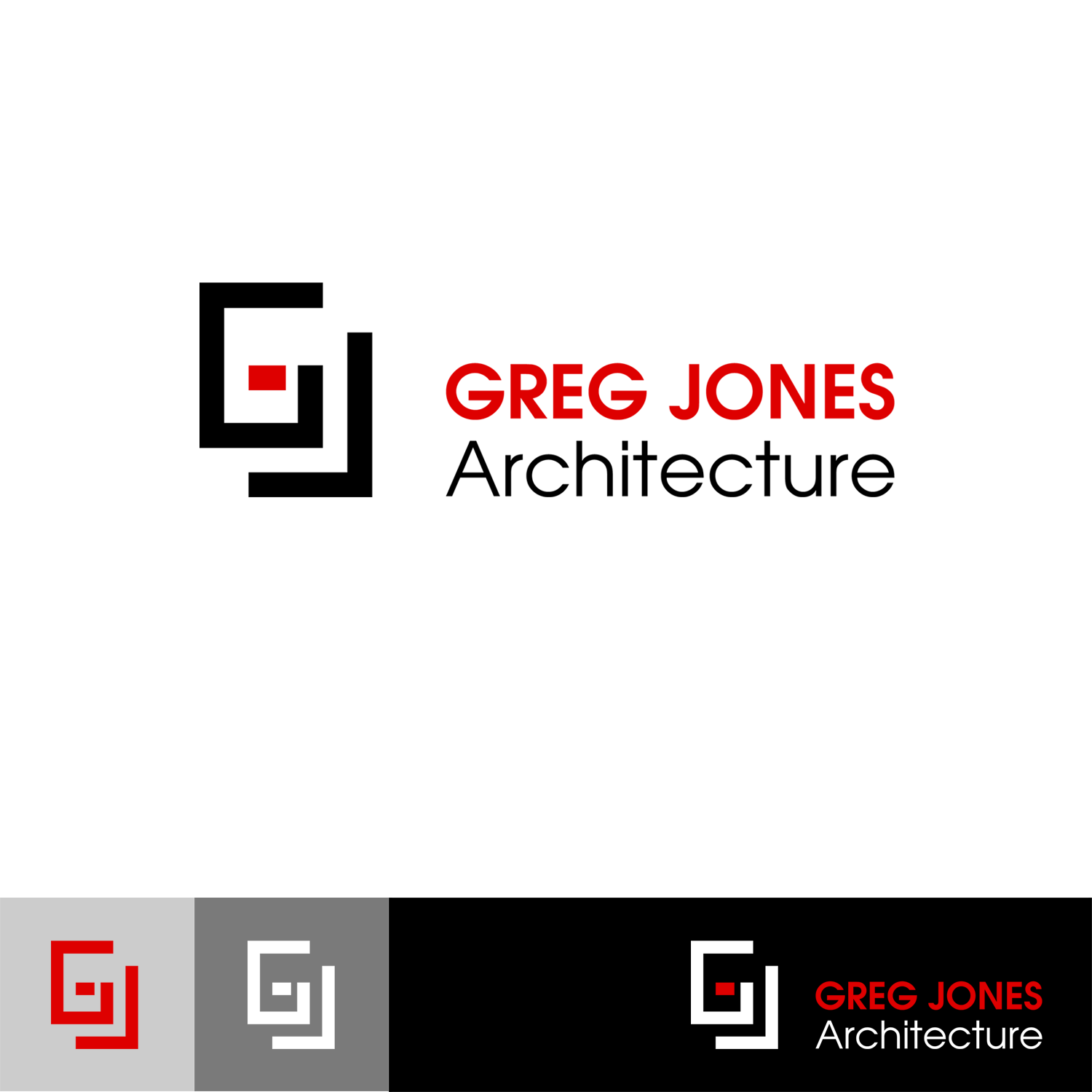 Logo-Design von CHdesigner für Greg Jones Architecture | Design #16536130